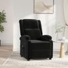 VidaXL Electric Recliner Armchair Black Velvet 3098399