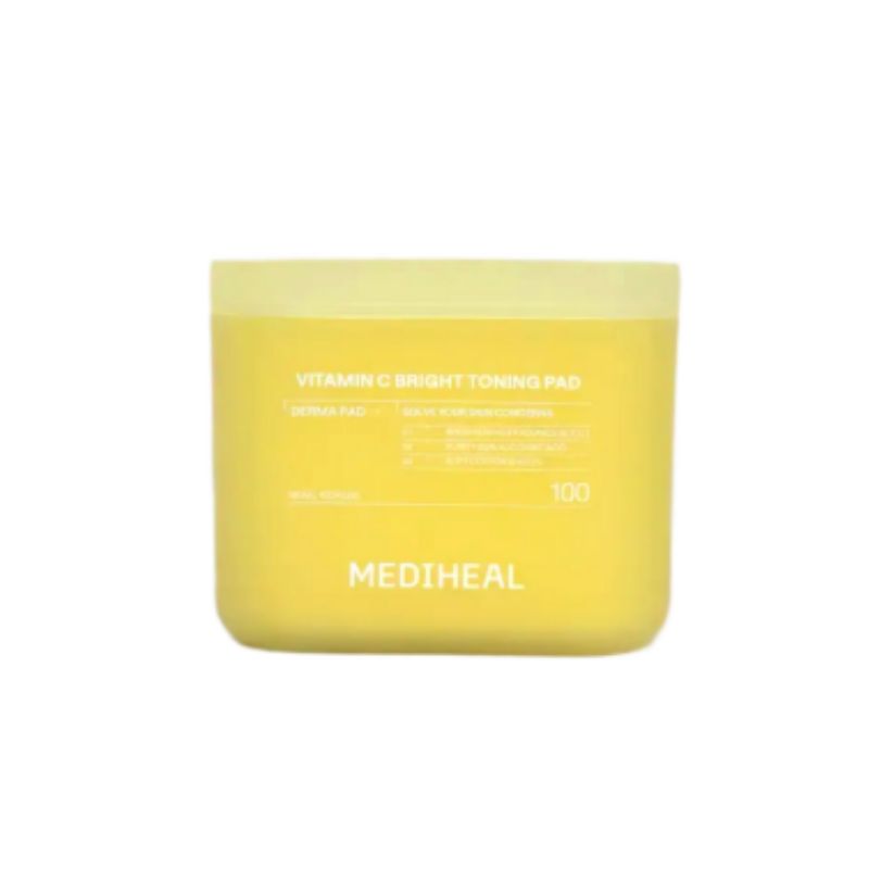 MEDIHEAL Derma Витамин C Осветляющие пэды от пигментных пятен (2-е поколение) – 1 упаковка