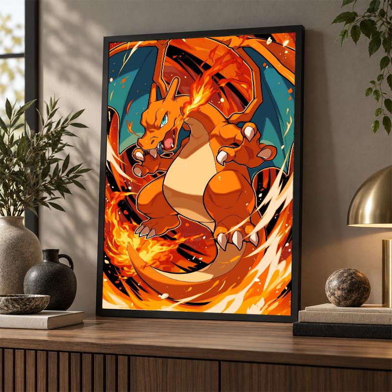 5D Diamond Painting Charizard DIY Full Drill Diamond Art Kit Home Decoration