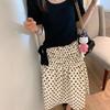 Dian Dian Roaming Notes: Women's Polka Dot High-Waisted A-line Slimming Skirt - Summer 2026