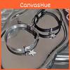 Stylish Y2k Star Pendant Bracelet Adjustable Leather Wristband For Men And Women