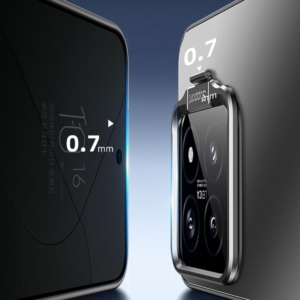 For Xiaomi 14 Pro Case with Camera Lens Kickstand TPU+PC Phone Back Cover