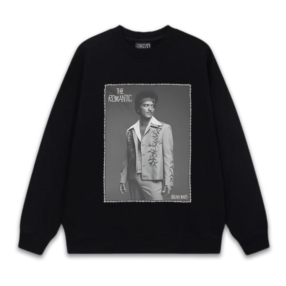 I JUST MIGHT TEE Bruno Mars 2026 New Hoody Fashion Graphic Printing Sweatshirts Singer s Same Style Hoodie M