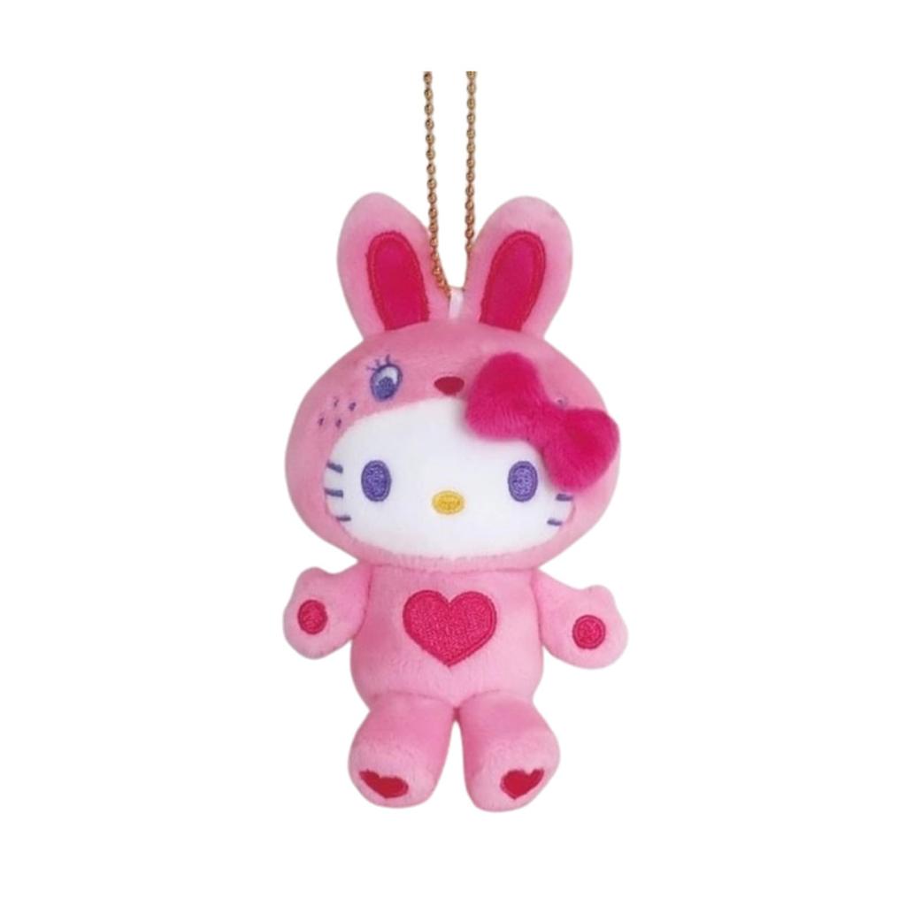 Nakajima Corporation Hello Kitty Mascot Collection Colorful Bunny Pink X X 198891-24 H12.5 W8.5 D4.5cm