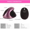 Wireless Charging Vertical Mouse Ergonomics Wireless Upright Photoelectric Built-in Lithium Battery Charging Mouse