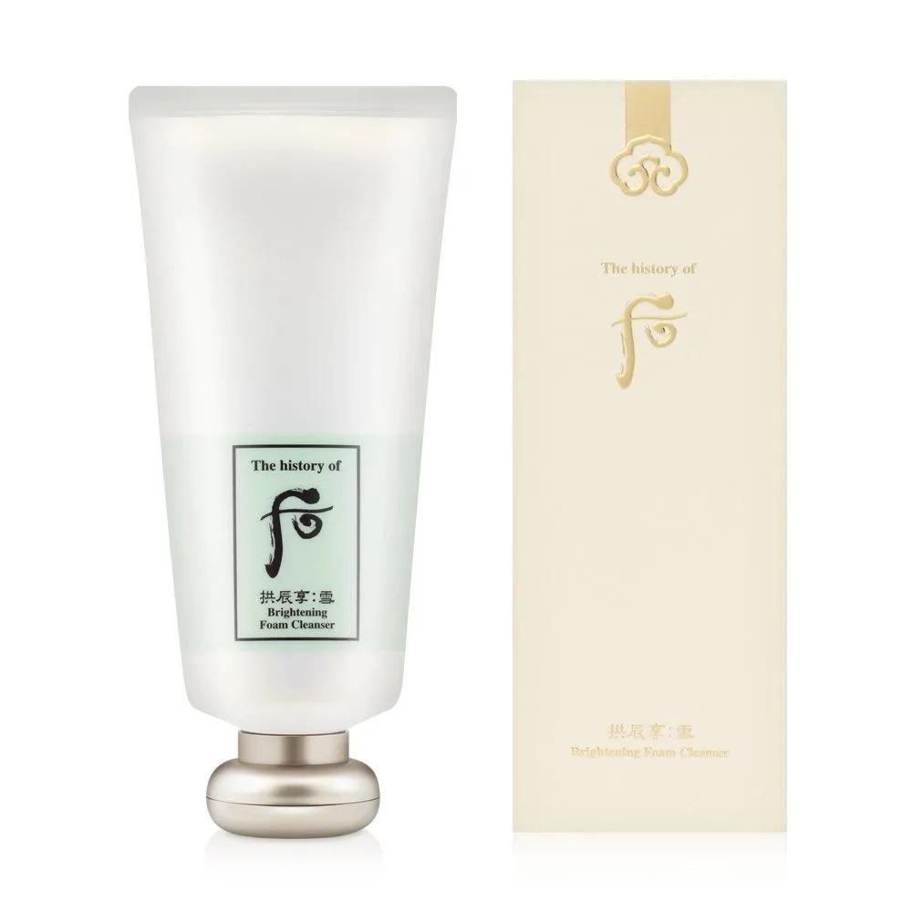 THE WHOO Gongjinhyang Seol Cheongan Cleansing Foam 180ml Hypoallergenic Facial Cleanser Bubble Cleanser