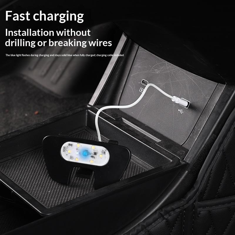 Shockproof LED Trunk Light For Proton EX2 E.MAS 5 2025 2026 Ultra Bright Car Interior Upgrade Modification Accessory