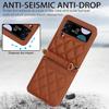Lanyard Cards Solt Leather Wallet Case For Samsung Galaxy Z Flip 6 5 4 3 5G Flip5 Flip6 Purse Bag Crossbody Strap Pocket Cover