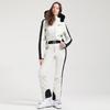 Women's Slimming One-Piece Windproof Ski Suit - Thickened and Warm