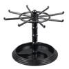 Multi-layer Keychain Hanging Rack Rotating Design Acrylic Material Display Rack Spinner Display Adjustable Tiers Jewelry Stand