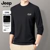 JEEP SPIRIT Men's Waffle Knit Long Sleeve T-Shirt