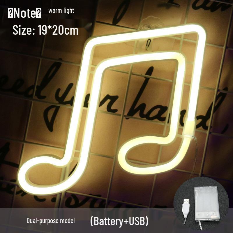 Trendy LED Neon Night Light Sign for Wall Décor