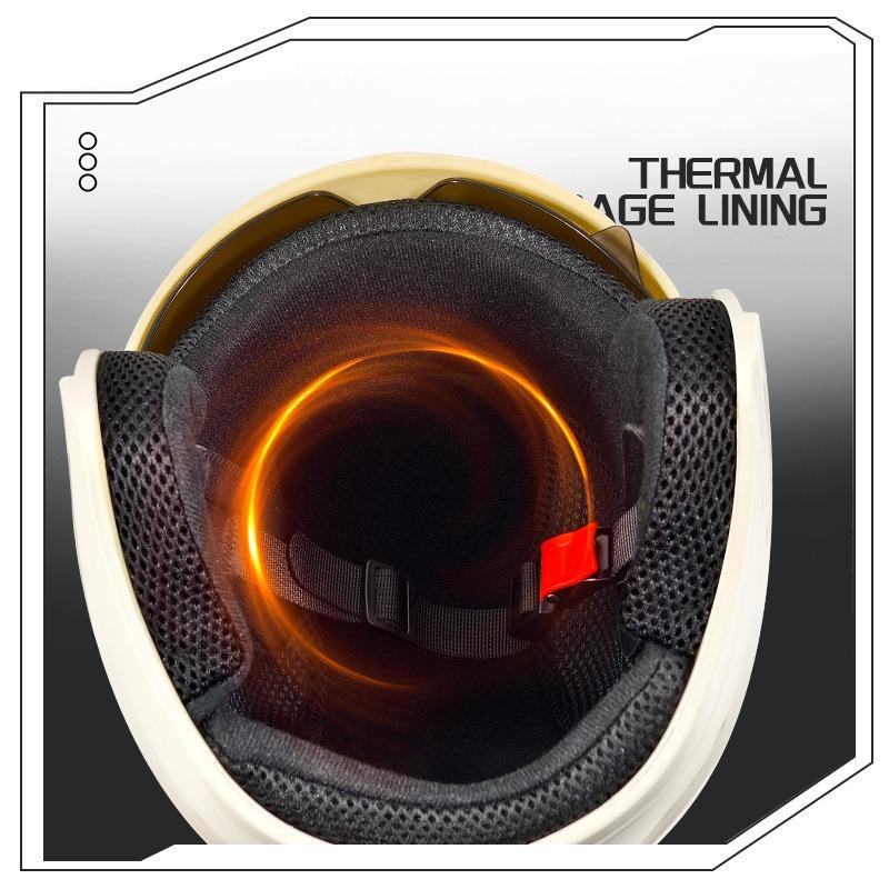 Electric Bike Helmet, Motorcycle Four Season Helmet