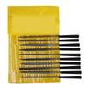 Set di lime ad ago Piccole lime Durevoli Alta Durezza Manico in Plastica Lime per Modellare Lucidare Intagliare