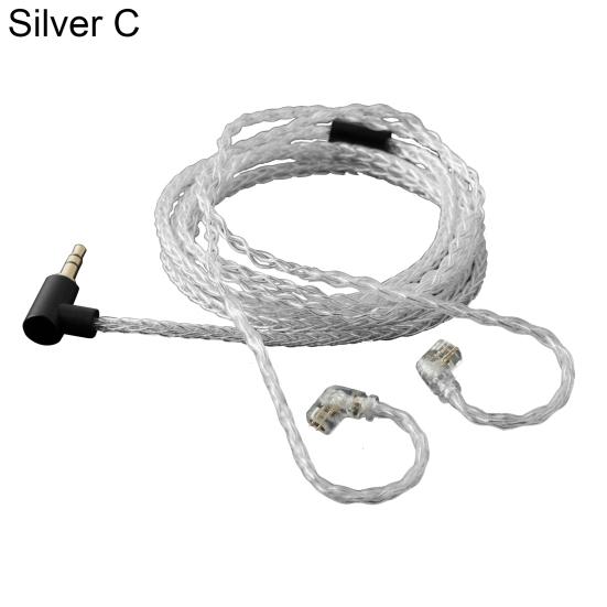  Høy sensitivitet Lett høykvalitets JCALLY flettet 3,5 mm hodetelefonerstatningsledning hodetelefonkabel