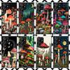 Colorful Mushroom Phone Case for Samsung Galaxy S26 S25 Edge S24 S23 Ultra S22 Plus S21 FE S20 + Soft Cover Print Fundas Galaxy