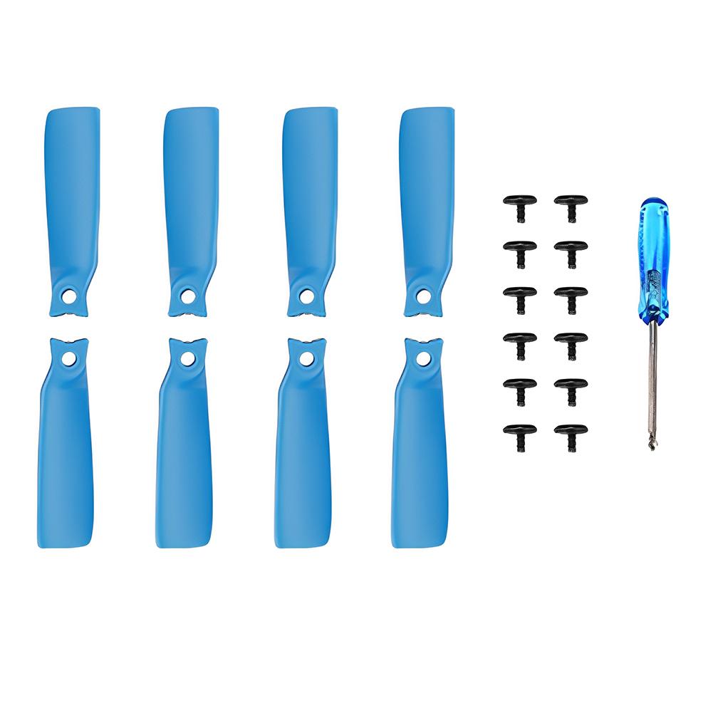 8pcs Drone Propellers For DJI Flip 4022F DIY Colorful Silent Propeller Wing Lightweight Blade Spare Part For DJI Flip Accessorie