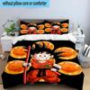 3PCS Goku Anime 3pcs Bedding,Including 3PCS Duvet Cover And 2pcs Pillowcases Perfect for Christmas,Ideal for Bedroom, Dormitory
