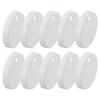 Waterproof and Stylish Toilet Seat Hinge Covers Available in Three Sizes