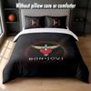 Set Biancheria da Letto Design Bon Jovi 1 Copripiumino + 2 Federe Morbido Traspirante Biancheria da Letto per la Casa