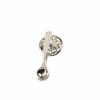 Small Size Coffee Spoon Lapel Pins Creative Metal Metal Badges Spoon Brooch  Jackets Accessories