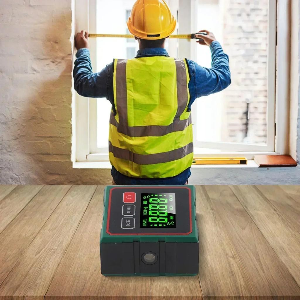 Magnetic Digital Angle Finder With Electronic 2 In 1 Level Box Type-C Charging Angle Meter For Home Tool Accessory