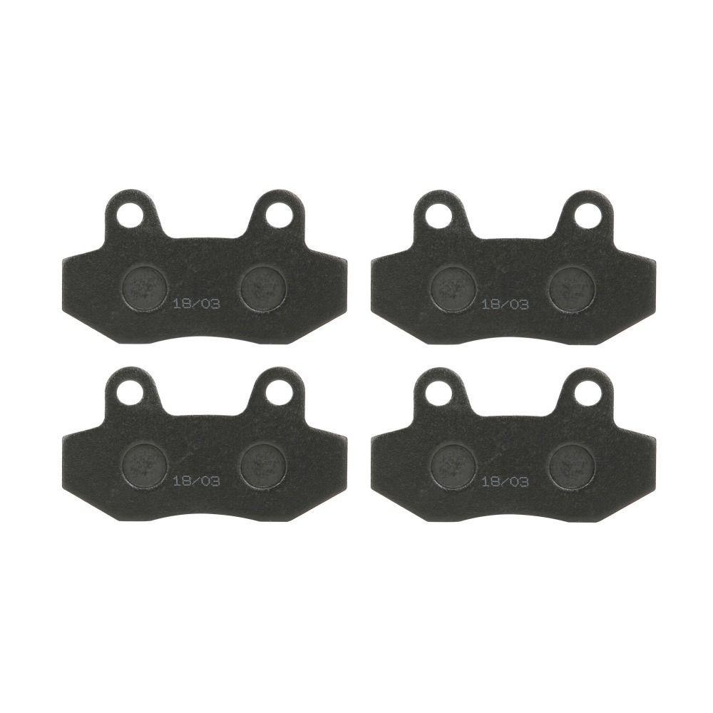 2 Pairs 7.7x4.2cm Electric Scooter Brake Pad Electric Motorcycle Brake Pad Electric Bike