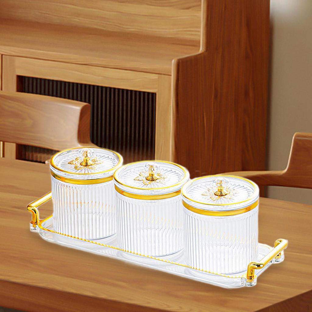 Dried Fruit Serving Dish with Lid for Snacks And Treats Storage