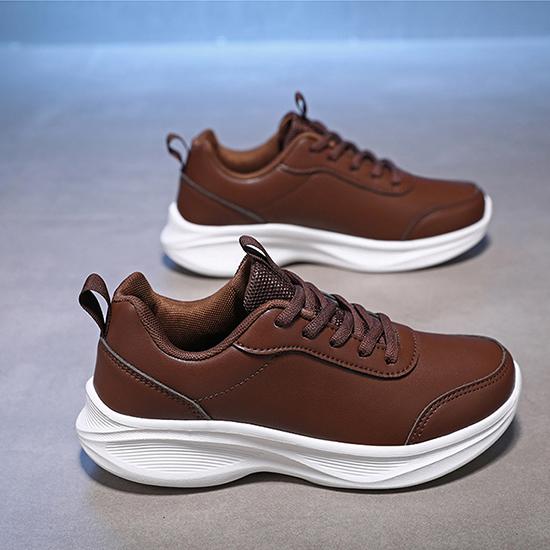 Męskie i Damskie Lekkie Buty Sportowe, Wiosenne Niskie Skórzane Buty, Para Duży Rozmiar Casualowe Buty do Chodzenia i Biegania