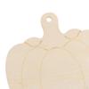 Unfinished Pumpkin Cutouts Hanging Ornaments 30Pcs Wooden Chips Handicraft Creative Lightweight