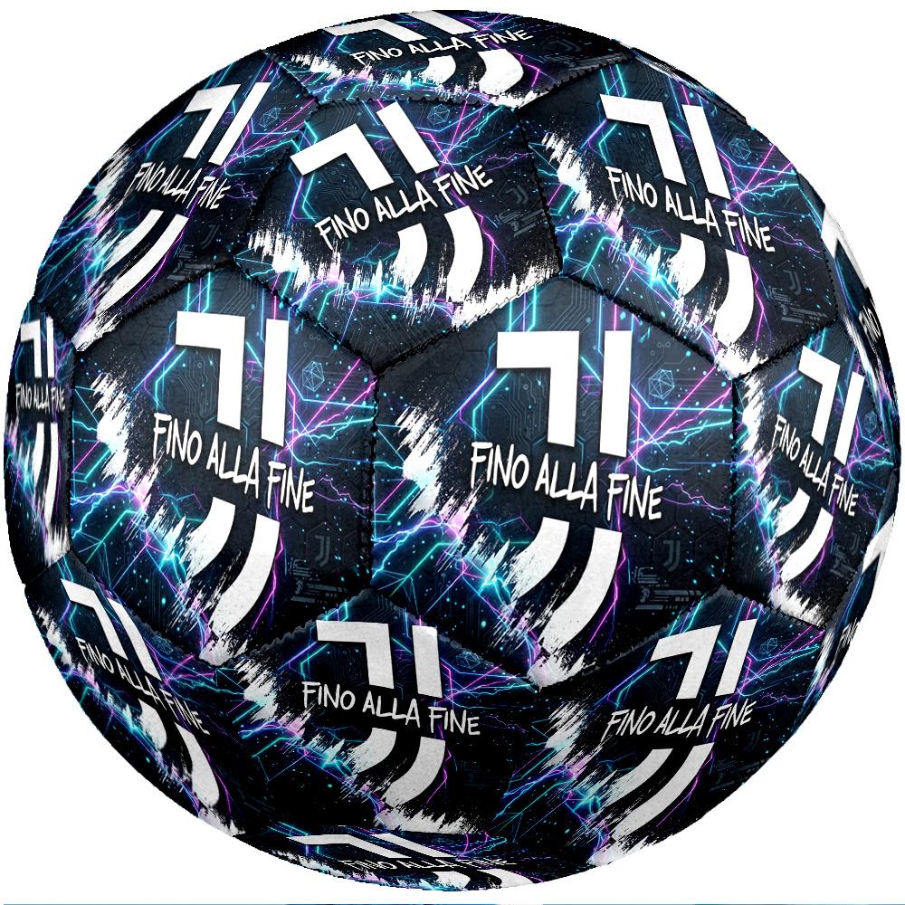 Juventus FC Theme Soccer Ball Size 5 Soccer Ball Soft Touch Professional Training Football for Outdoor Sports
