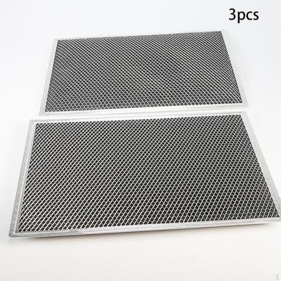 Filtri antigrasso per cappa da cucina, 3 pezzi, Filtri per aspiratore da cucina con 6 ganci, Ricambio Olio Cucina