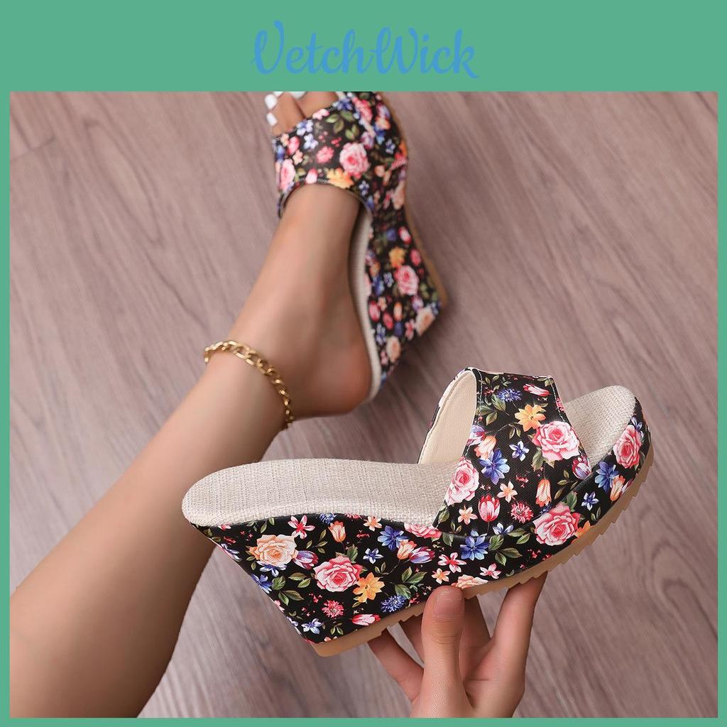 Summer Fish Mouth Flat Sandals With Sole For Women Outdoor Wear