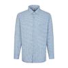 Linen Blend Sucker Check Shirt Rpssg1039 Bu