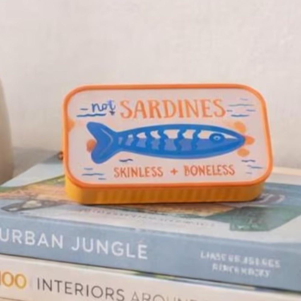 Durable Sardine Tin Jewelry Box 3D Printed Jewelry Display Organizer  Home Decor