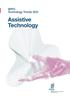 The WIPO Technology Trends 2021 - Assistive Technology Book