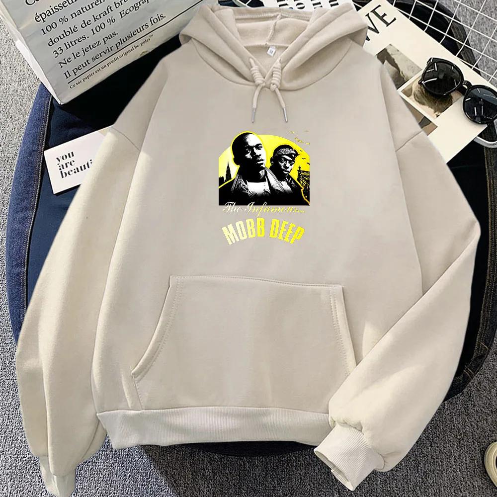 Mobb Deep Beliebte Grafik Hoodies Funko Pop Hip Hop Sweatshirt für Herbst/Winter Bequeme Kleidung Moletom Fashion Pullover