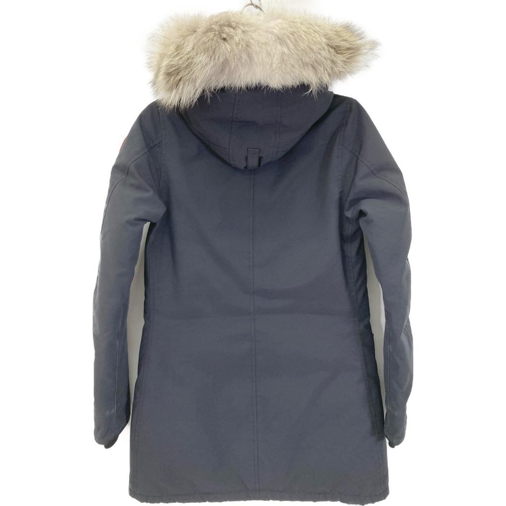 CANADA GOOSE 2603JL BLACK BRONTE PARKA Bronte Parka Down coat with fur coat S blackUsed