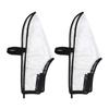 Couvre-chaussures transparents pour salon de coiffure, anti-poussière, imperméables, antidérapants, faciles à mettre et à enlever, protège-chaussures pour coiffeurs