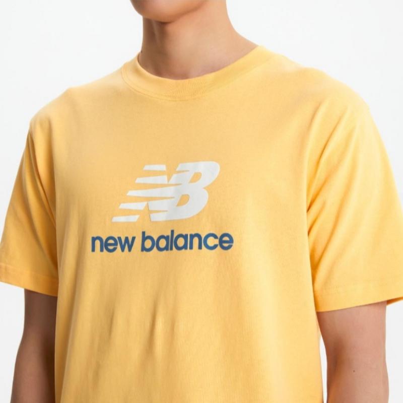 New Balance Tee Nqj Nbnef22401 80 Uni Essential Big Logo Short Sleeve Tee  Semi