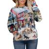 Christmas Sweatshirts For Women Sweater Cute Shirt Fall Pullover Top