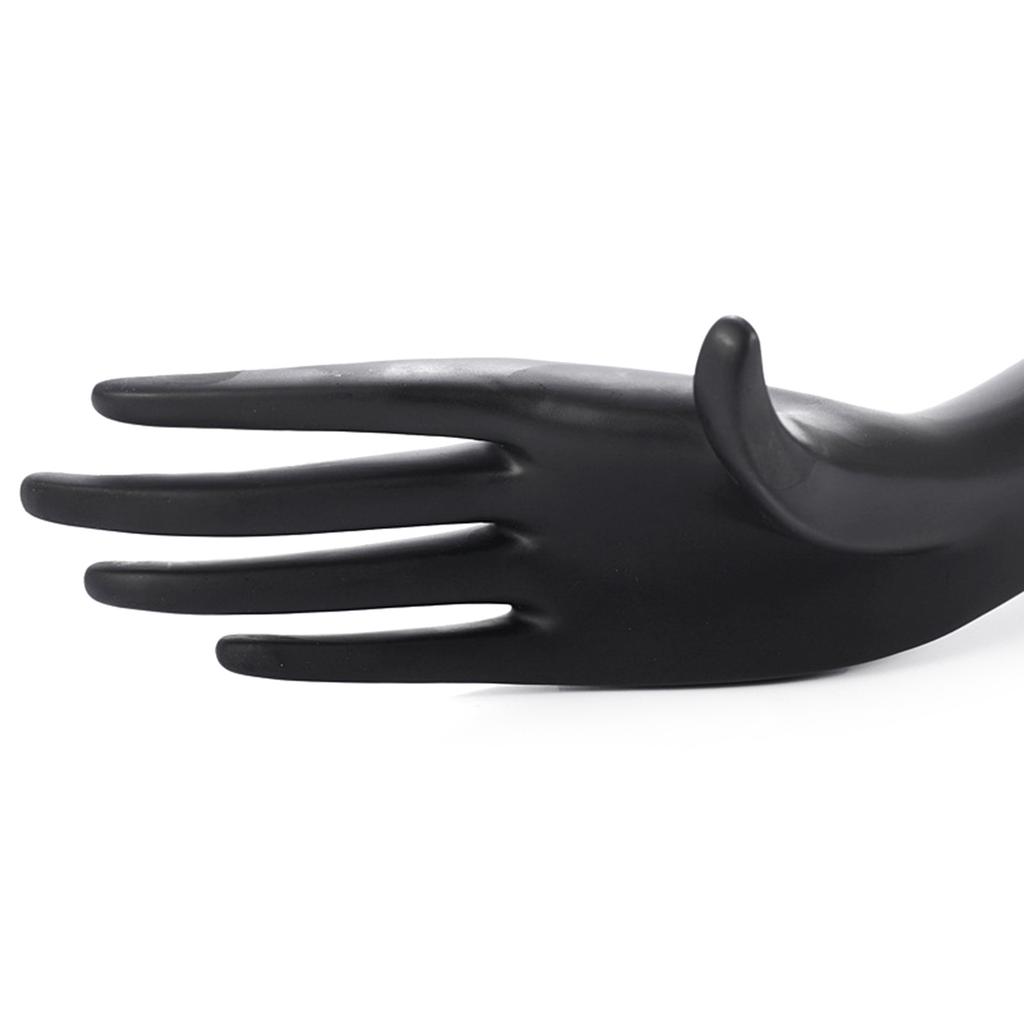 Fashionable Sturdy PVC Woman Hand Model Portable Accessory for Necklace and Bracelet Exhibition Jewelry Organization