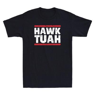 Hawk Tuah Shirt Hawk Tuuh Funny Quote Joke Vintage Men's Short Sleeve T-Shirt