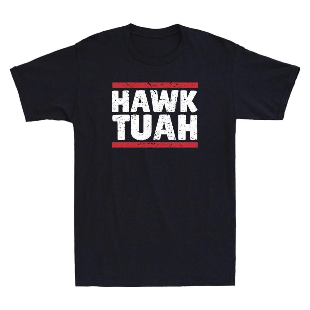 Hawk Tuah Shirt Hawk Tuuh Funny Quote Joke Vintage Men s Short Sleeve T-Shirt XXL