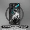 Jujutsu Kaisen Yuta Okkotsu Phone Case For Xiaomi Redmi Note 14 13 12 11 Pro Plus S 5G 4G Soft Black Phone Cover