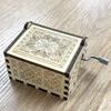 Music Box  Wooden Hand-Crank Music Box  New Year, Birthday, Mother's Day Gift