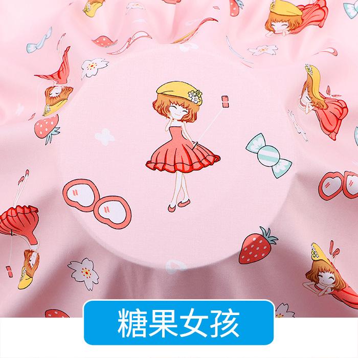 Rayon Fabric Imprint Summer Fashion Dress Pajamas Homewear Fabrics Wholesale Cloth for Diy Sewing Per Meter Material