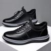 Men's Casual Leather Shoes Outdoor Walking Low Top Shoes Men's Office Party Casual Shoes Men's Sports Soft Sole N-Slip Shoes