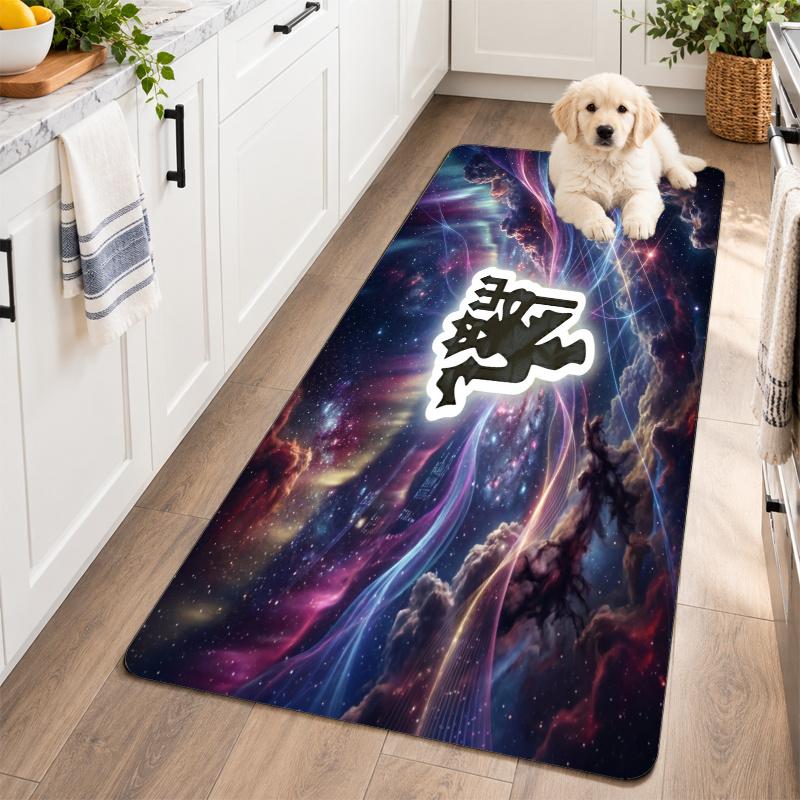 Flannel Kitchen Mat Manchester United Soft Area Rug Non Slip Floor Carpet Home Decoration