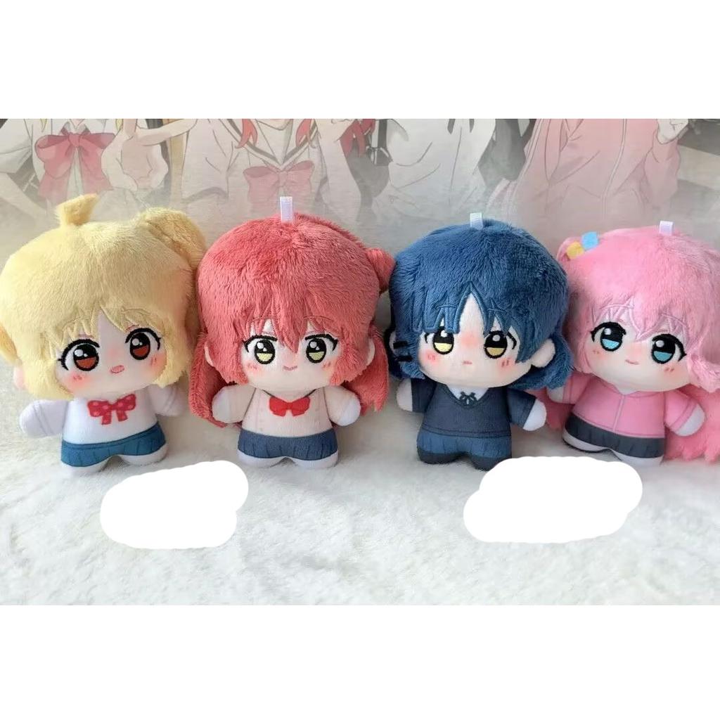 10cm BOCCHI THE ROCK Plush Toy Fans Anime Kita Ikuyo Plushie Doll Peripherial Yamada Ryo Plush Keychain Dolls Backpack Kids Gift